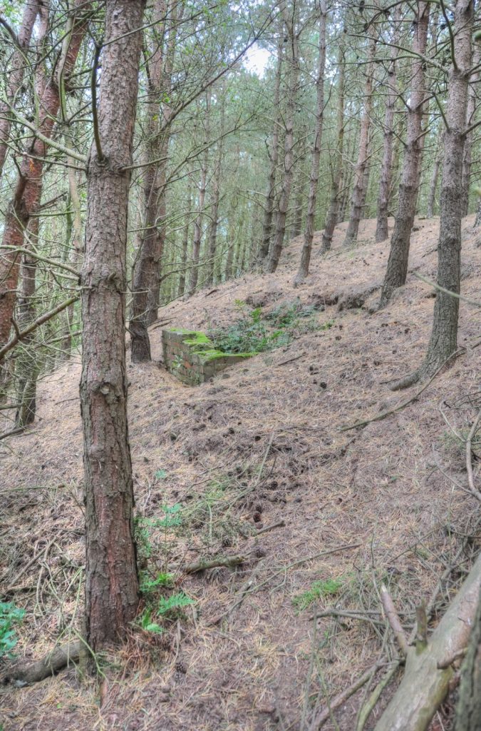 Fire Trench, Harlow Hill. RAF Ouston e33137