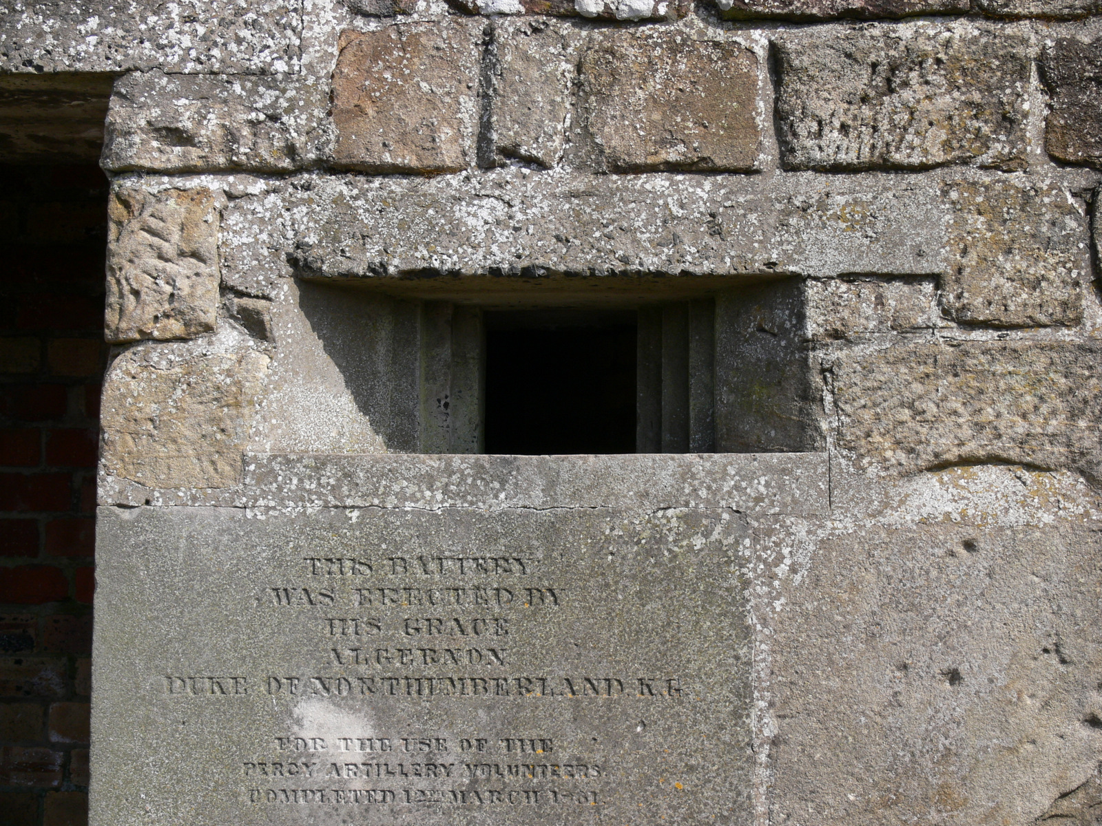 Old Battery, Alnmouth with WWII pillbox modifications.