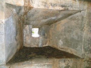 GHQ Line 'B' Drum Pillbox @ Shalford, Surrey NGR: TQ 012474 Photograph by Tim Denton