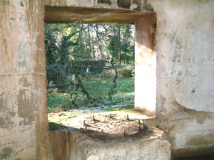 GHQ Line 'B' Drum Pillbox @ Shalford, Surrey NGR: TQ 012474 Photograph by Tim Denton