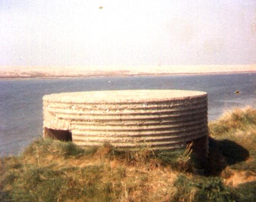 Type 25 Pillbox Along The Fleet. Opposite Chesil Beach SY 620-801 c1983