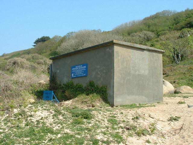 Cable House And Entrance Showing The Submarine Telephone Cable Connections