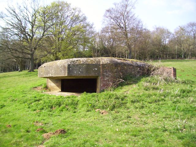 Aldershot Command 2 Pdr AT Emplacement