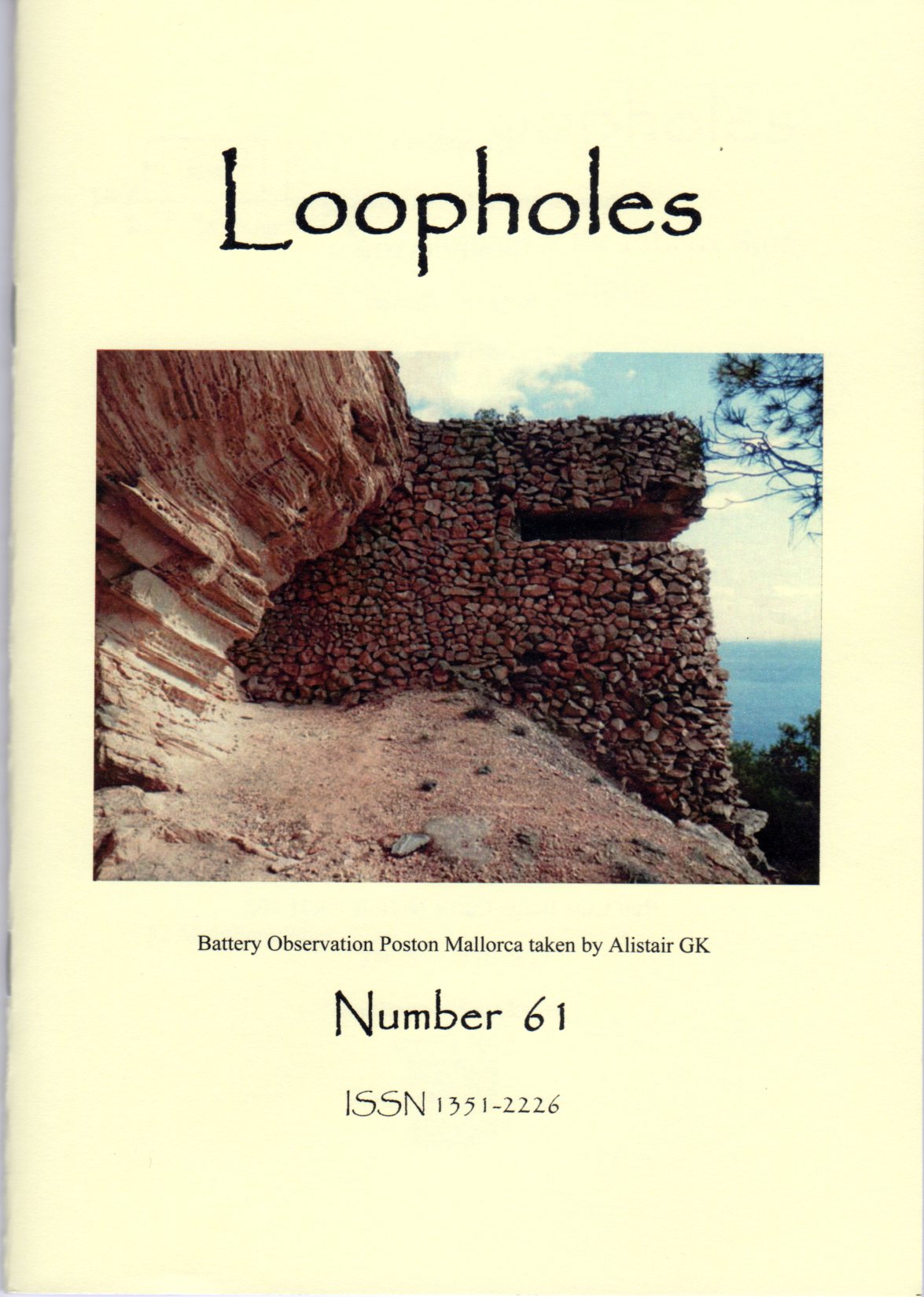 Loopholes 61 Jan 2015